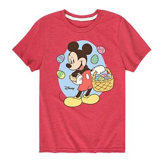 Disney's Mickey Mouse Boys 8-20 Easter Basket Graphic Tee