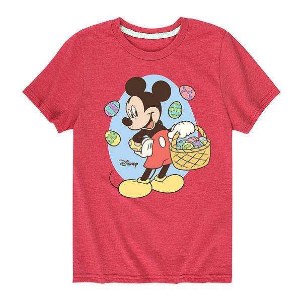 Disney's Mickey Mouse Boys 8-20 Easter Basket Graphic Tee