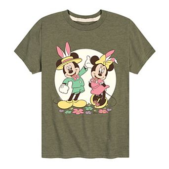 Disney's Mickey Mouse Boys 8-20 Minnie Easter Basket Graphic Tee