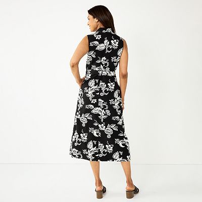 Women's Croft & Barrow Vest Midi Dress