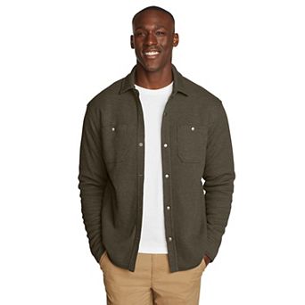 Men's Eddie Bauer Faux Shearling Lined Thermal Shacket