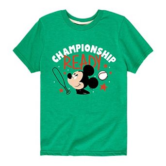 Disney's Mickey Mouse Boys 8-20 Championship Graphic Tee