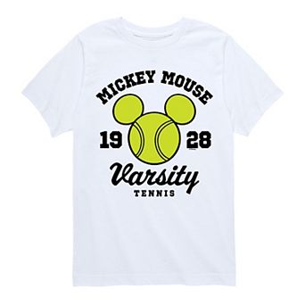 Disney's Mickey Mouse Boys 8-20 Varsity Tennis Graphic Tee