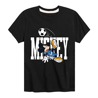 Disney's Mickey Mouse Boys 8-20 Soccer Graphic Tee