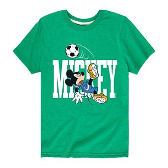 Disney's Mickey Mouse Boys 8-20 Soccer Graphic Tee