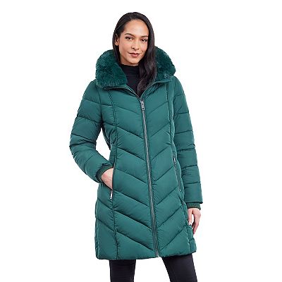 Women s London Fog Club Collar Walker Coat