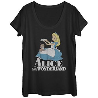 Disney's Juniors' Alice In Wonderland Dinah Graphic Tee