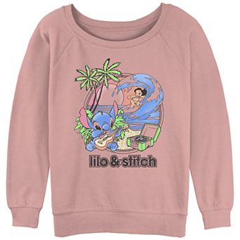 Disney's Juniors' Lilo & Stitch Beach Duo Slouchy Terry