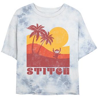 Disney's Juniors' Lilo & Stitch Sunset Tee