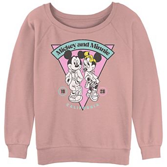Disney's Juniors' Mickey And Minnie CA Slouchy Terry
