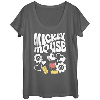 Disney's Juniors' Mickey Mouse Groovy Tee