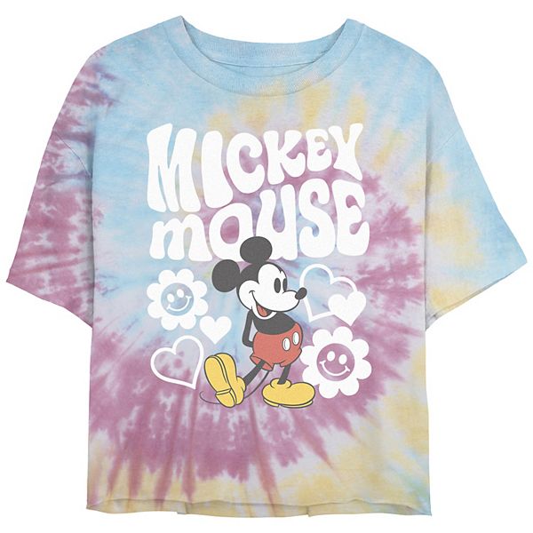 Disney's Juniors' Mickey Mouse Groovy Tee