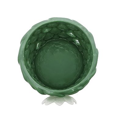 Sonoma Goods For Life® Ceramic Flower Basket Candle Sleeve