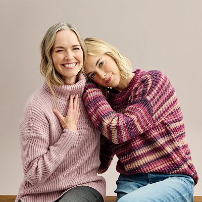 Kohls crew neck sweater sale