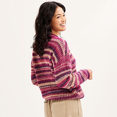 Women's Sonoma Goods For Life® Chunky Crew Neck Sweater