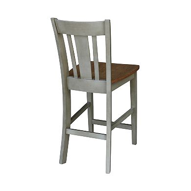 International Concepts San Remo Counter Stool - 24" Seat Height