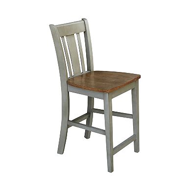 International Concepts San Remo Counter Stool - 24" Seat Height