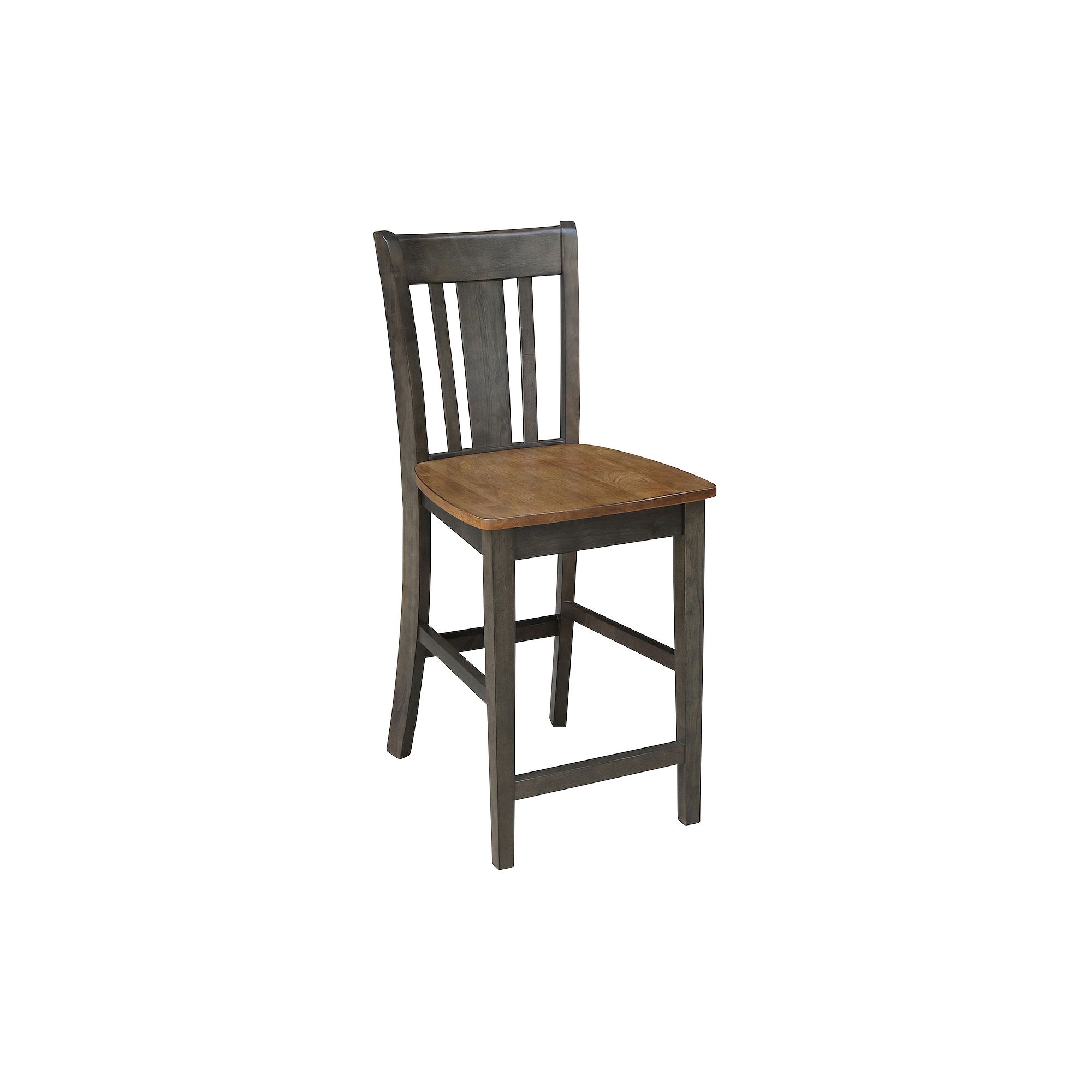 International Concepts San Remo Counter Stool - 24 Seat Height, Hickory 