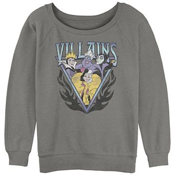 Disney's Villains Juniors' Triangle Group Slouchy Terry