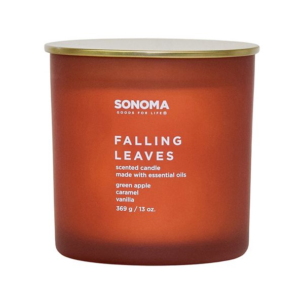 Sonoma Goods For Life® 13oz. Falling Leaves Candle Jar