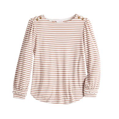 Women's LC Lauren Conrad Cuffed Sleeve Tee