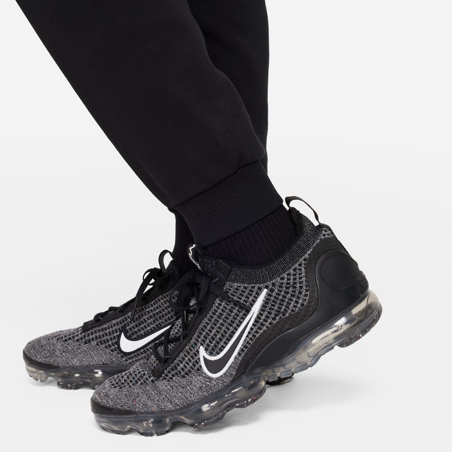 Брюки Nike Club Fleece Joggers для мальчиков, цвет: Чёрный — фото 4