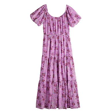 Women's DRAPER JAMES RSVP™ Tiered Maxi Dress