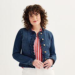 Kohls girls jean jacket best sale