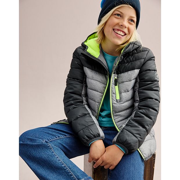 Boys 4 20 ZeroXposur Ultra Light Weight Quilted Jacket