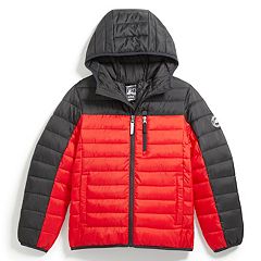  Rokka&Rolla Boys' Reversible Lightweight Puffer Jacket Hooded  Water-Resistant Winter Coat: Clothing, Shoes & Jewelry