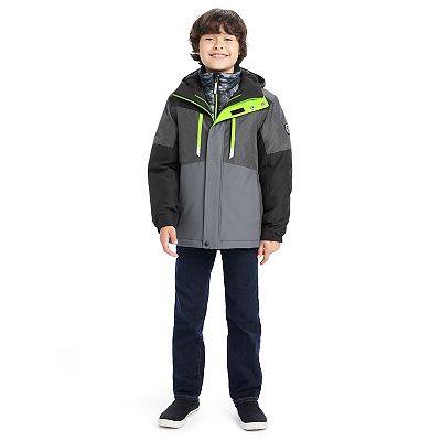 Boys 4-20 ZeroXposur Avenger 3-in-1 Systems Heavyweight Jacket