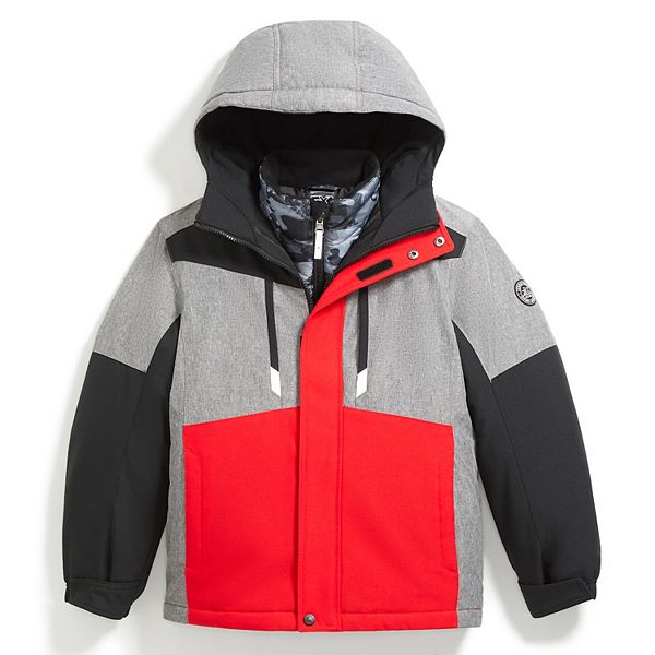 Boys 4-20 ZeroXposur Avenger 3-in-1 Systems Heavyweight Jacket