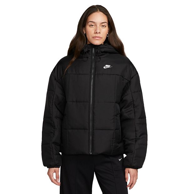 Long nike best sale puffer jacket women's