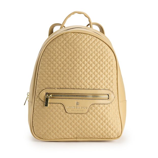 London Fog Peter Nylon Quilted Backpack