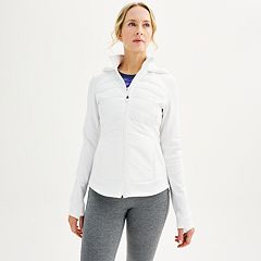 Women's Tek Gear Essential Hooded Jacket, Size: Medium Petite, Black -  Yahoo Shopping