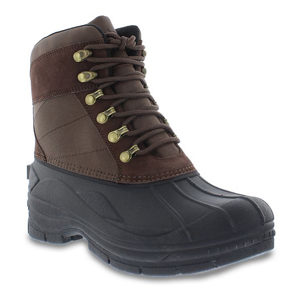 totes Rocky Men's Waterproof Boots - Brown (8)
