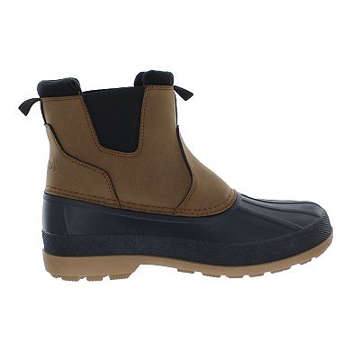 totes Puffin Men's Waterproof Chelsea Boots