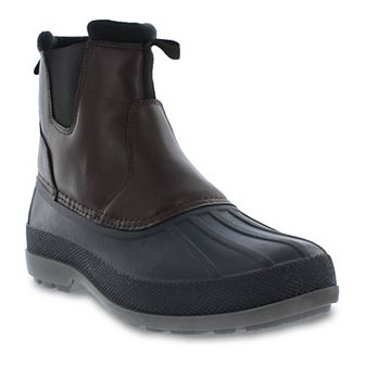 totes Puffin Men's Waterproof Chelsea Boots