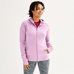 Womens Purple Tek Gear Hoodies & Sweatshirts Tops, Clothing