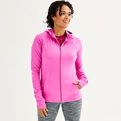 Women's Tek Gear Ultrasoft Fleece Hoodie, Size: Small, Med Pink