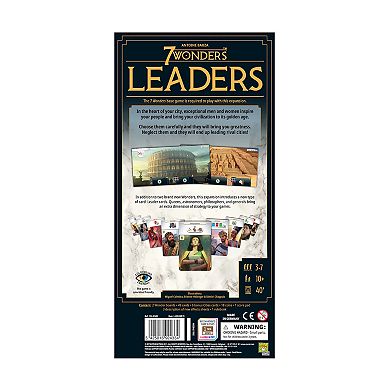 Repos Production 7 Wonders: Leaders Expansion (New Edition) Board Game