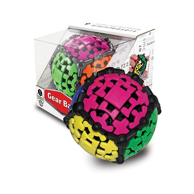 Gear Ball Brainteaser Game, Multicolor