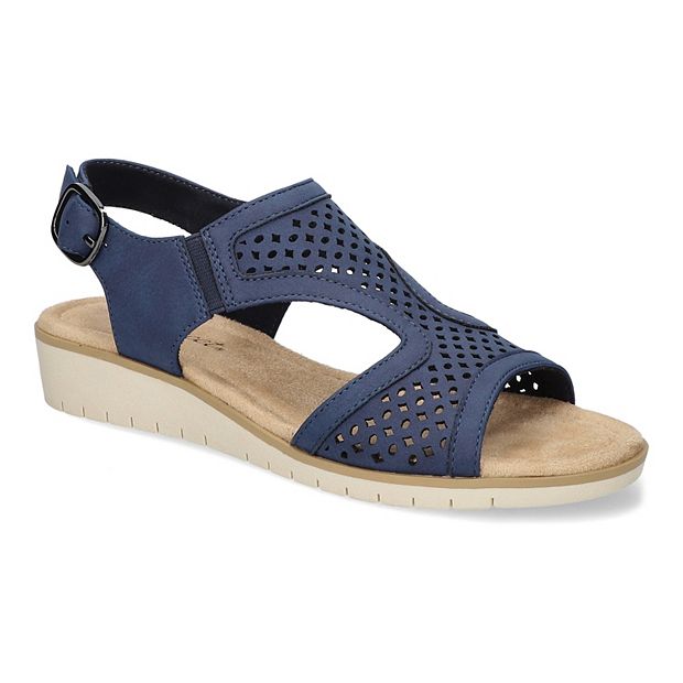 Navy blue sandals at hot sale kohl's