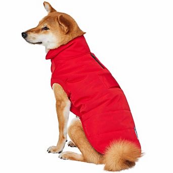 Windproof Waterproof Quilted Dog Puffer Jacket