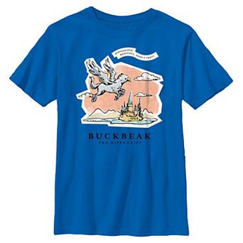 Boys 8-20 Harry Potter Buckbeak The Hippogriff Draw Graphic Tee