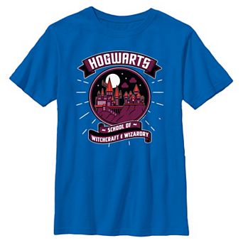 Boys 6-20 Harry Potter Hogwarts School Logo Graphic Tee