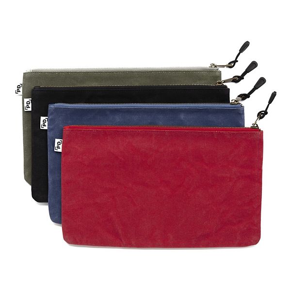 Precision Defined Heavy Duty Waxed Canvas Tool Bags With Zipper