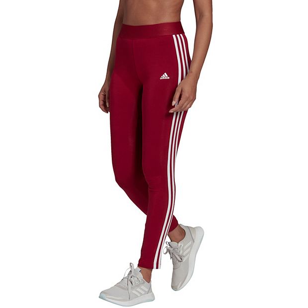 Women's adidas Essential 3-Stripe High-Waisted Leggings