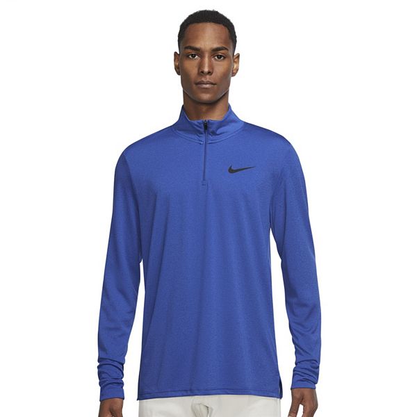 Johns Hopkins Blue Jays Nike Men's Dri-FIT Training Quarter Zip