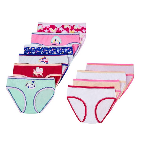 Girls 4-14 SO® 10-Pack Bikini Panties